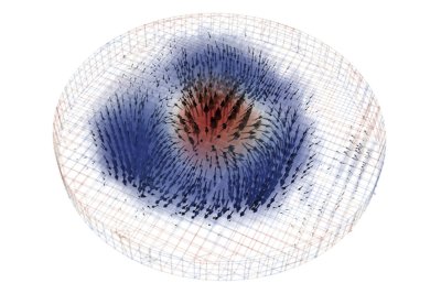 Quantifying the topology of magnetic skyrmions in three dimensions image